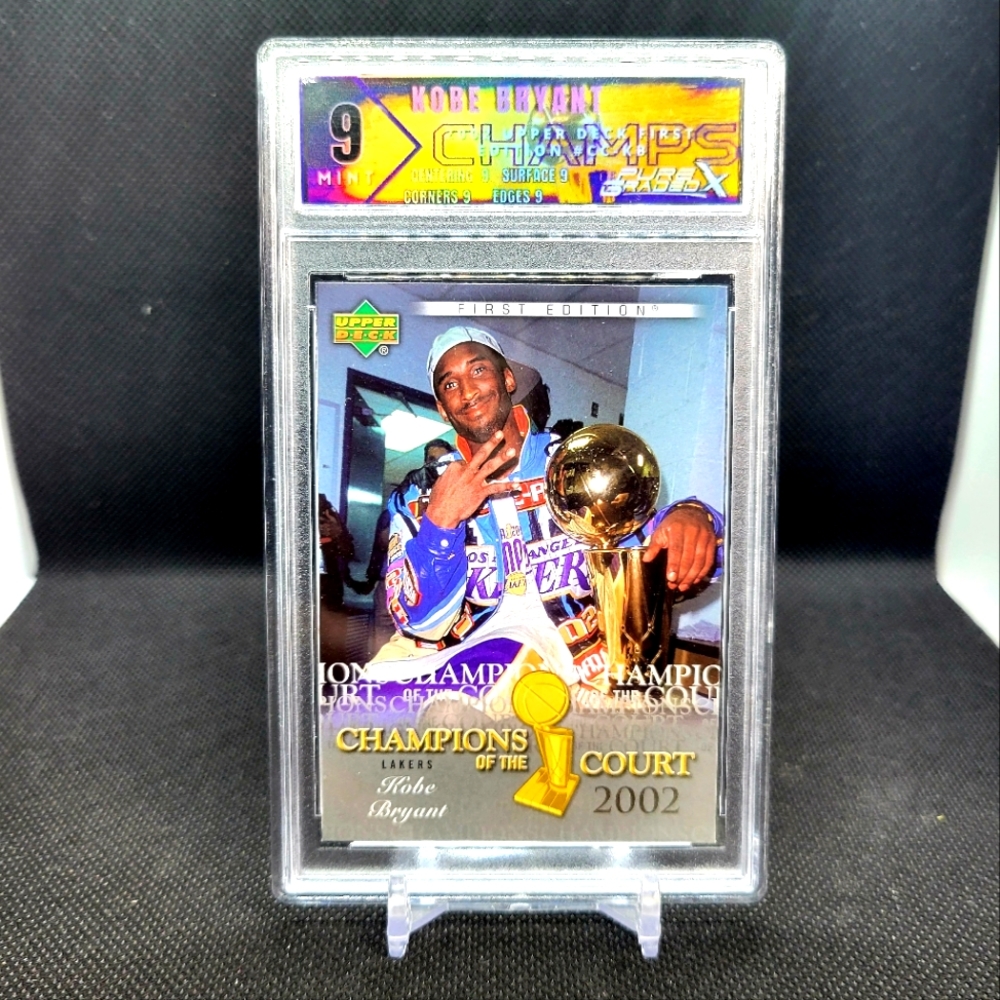 2007 Upper Deck First Edition KOBE BRYANT Champions of the Court PGX 9 Mint